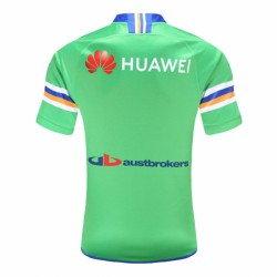 Camisola Canberra Raiders Rugby Equipamento Primeiro 2021 Manga Curta